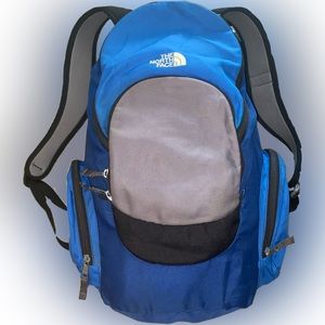 NORTH FACE BLUE BACKPACK